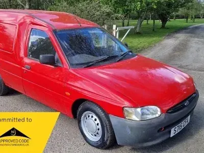 Used Ford Escort 1998 Red Van