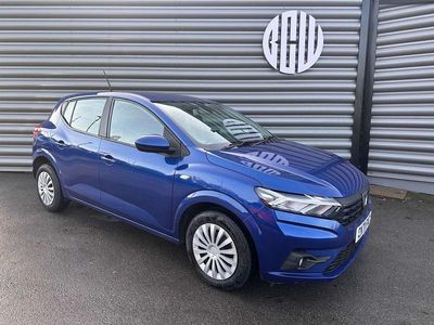 Blue Used 2021 Dacia Sandero Comfort Hatchback | £8,800 (Fair price)