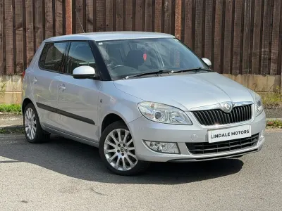 Used Skoda Fabia Elegance 105 HP (77 kW) 2010 Silver Hatchback
