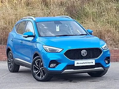 Used MG ZS Exclusive 106 HP (77 kW) 2023 Blue SUV