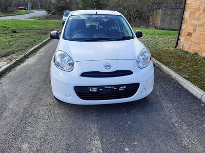 Used Nissan Micra Visia 80 HP (58 kW) 2013 White Hatchback