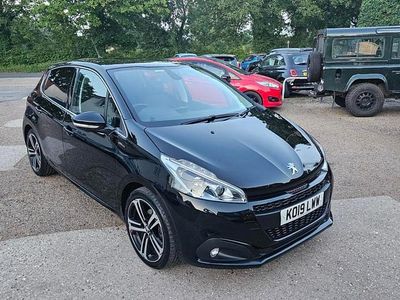 Black Used 2019 Peugeot 208 GT-line Hatchback | £5,495