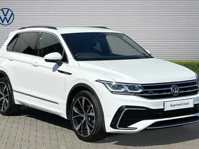 Used VW Tiguan R-line 150 HP (110 kW) 2023 White SUV