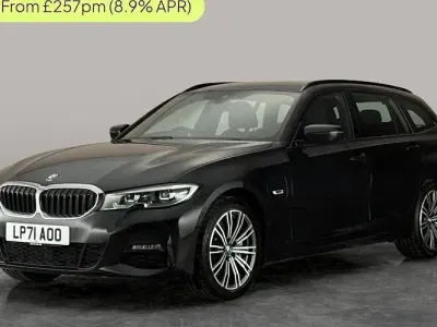 Used BMW 330e M Sport 292 HP (214 kW) 2022 Black Estate