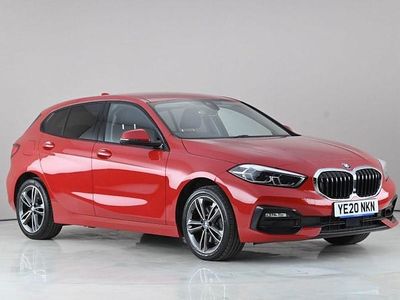 Used BMW 118 Sport Line 140 HP (102 kW) 2020 Red Hatchback