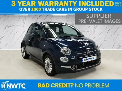 Used Fiat 500 Dolcevita 70 HP (51 kW) 2022 Blue Hatchback