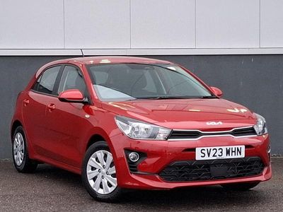 Used Kia Rio 83 HP (61 kW) 2023 Red Hatchback