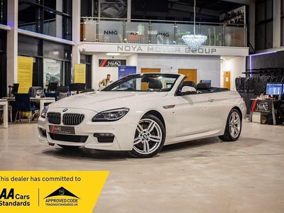 Used BMW 640 Cabriolet M Sport 313 HP (230 kW) 2017 White Cabriolet