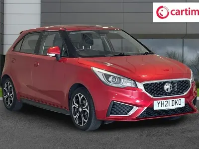 Used MG MG3 Exclusive 106 HP (77 kW) 2021 Red Hatchback