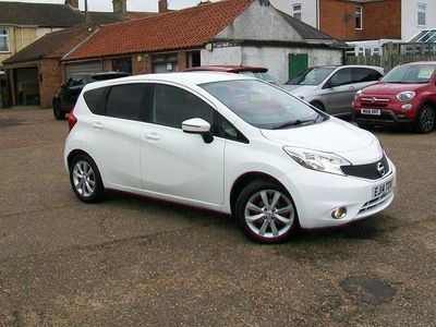 Used Nissan Note Acenta Premium 98 HP (72 kW) 2014 White Hatchback