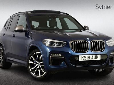 Used BMW X3 Performance 355 HP (261 kW) 2019 Blue SUV