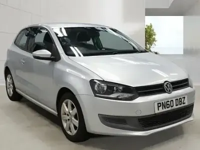 Used VW Polo SE 85 HP (62 kW) 2010 Silver Hatchback