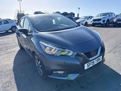 Usado Nissan Micra Acenta 2019 Cinzento Citadino