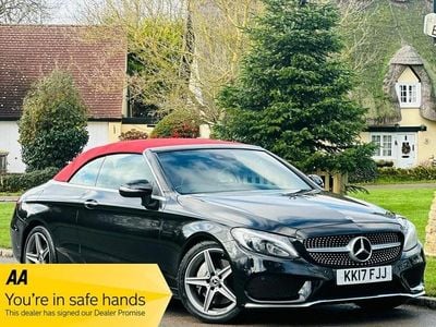 Black Used 2017 Mercedes C250 AMG Line Premium Plus Cabriolet | £15,990 (Good price)