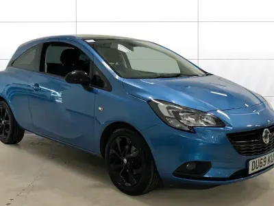 Used Vauxhall Corsa 75 HP (55 kW) 2019 Blue Hatchback