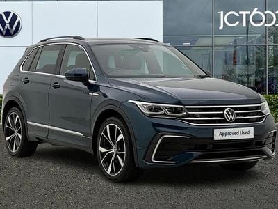 Used VW Tiguan R-line 147 HP (108 kW) 2022 Blue SUV
