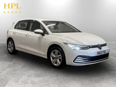 Used VW Golf VIII S 130 HP (95 kW) 2022 White Hatchback