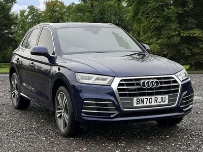 Blue Used 2020 Audi Q5 S-Line SUV | £20,995 (Super price)