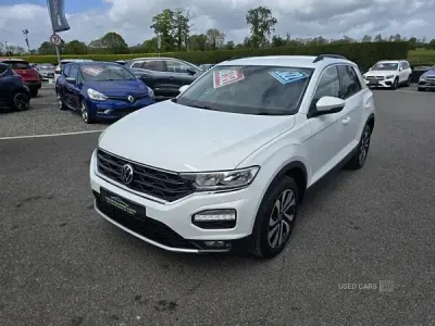 Used VW T-Roc Active 150 HP (110 kW) 2022 White SUV