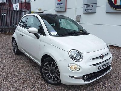 White Used 2020 Fiat 500 Star Hatchback | £9,490 (Fair price)