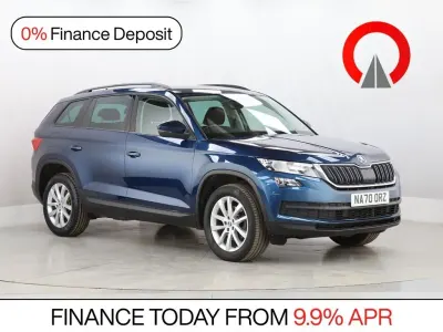 Used Skoda Kodiaq SE 150 HP (110 kW) 2020 Blue SUV
