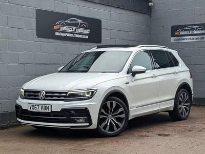 Used VW Tiguan R-line 150 HP (110 kW) 2017 White SUV