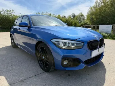 Used BMW 118 M Sport 2019 Blue Hatchback