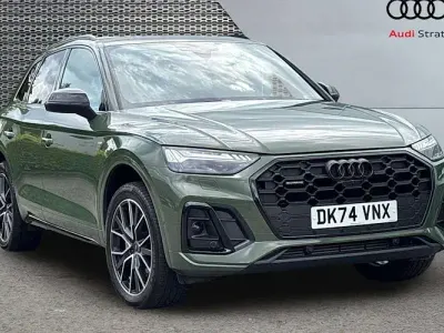 Used Audi Q5 Black Edition 265 HP (194 kW) 2024 Green SUV