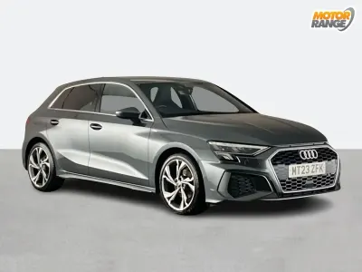 Used Audi A3 S-Line 110 HP (80 kW) 2023 Grey Sedan