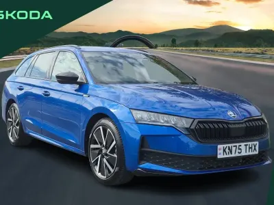 Begagnad Skoda Octavia SportLine 147 HK (108 kW) 2025 Blå Kombi
