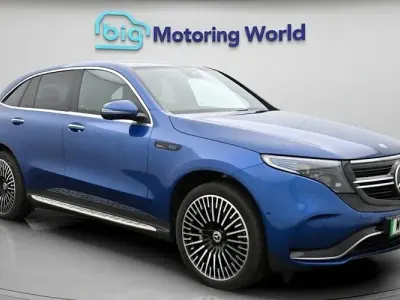 Used Mercedes EQC400 AMG Line Premium 300 kW (408 HP) 2022 Blue SUV