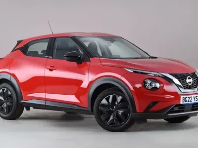 Used Nissan Juke Acenta 114 HP (83 kW) 2022 Red SUV