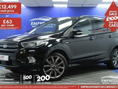 Black Used 2019 Ford Kuga ST-Line SUV | £12,499 (Fair price)