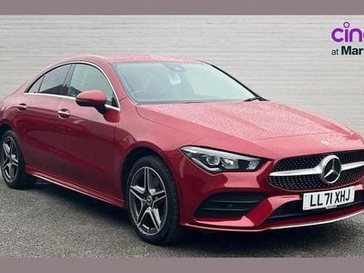 Usado Mercedes CLA250e AMG Line Premium 214 HP (157 kW) 2022 Vermelho Sedan