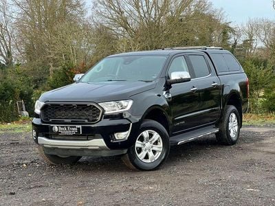 Black Used 2020 Ford Ranger Limited Pickup | £18,839 (Fair price)