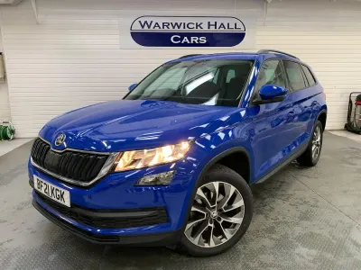 Used Skoda Kodiaq SE Drive 2021 Blue SUV