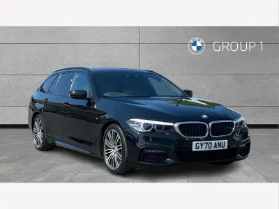 Used BMW 520 M Sport 190 HP (139 kW) 2020 Black Estate