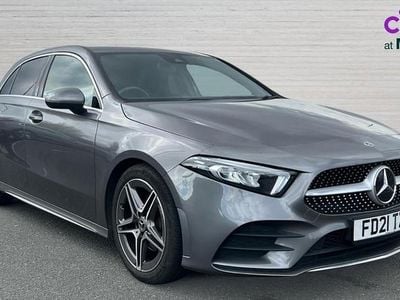 Used Mercedes A200 AMG line 163 HP (119 kW) 2021 Grey Hatchback