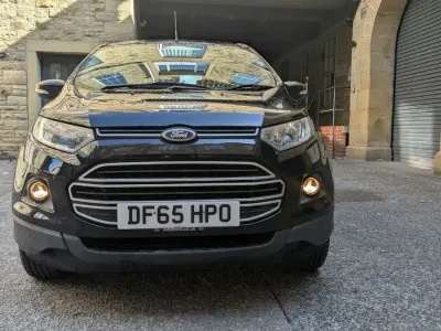 Used Ford Ecosport Zetec 112 HP (82 kW) 2015 Black SUV