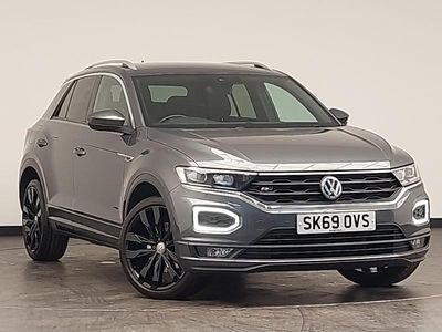 Grey Used 2019 VW T-Roc R-line SUV | £18,898 (Fair price)