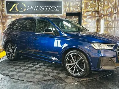 Used Audi Q7 Black Edition 286 HP (210 kW) 2020 Blue SUV