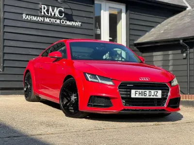 Used Audi TT S-Line 230 HP (169 kW) 2016 Red Coupe