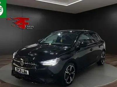 Used Vauxhall Corsa Elite 101 HP (74 kW) 2021 Black Hatchback
