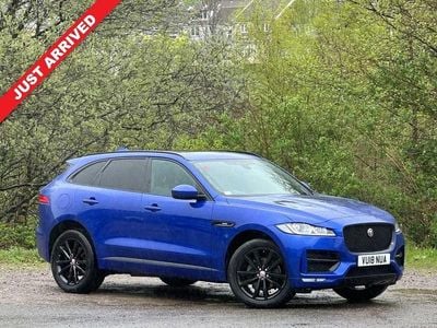Used Jaguar F-Pace R-Sport 180 HP (132 kW) 2018 Blue SUV