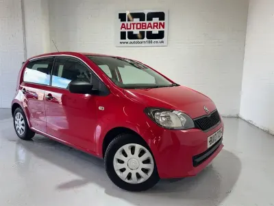 Begagnad Skoda Citigo 2013 Röd Halvkombi