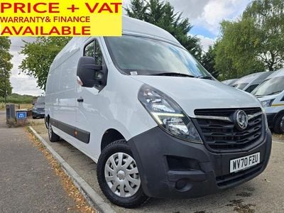 Used Vauxhall Movano Edition 2021 White MPV