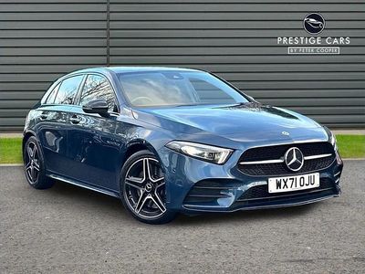 Blue Used 2021 Mercedes A250 AMG Line Premium Plus Hatchback | £23,991 (A bit pricey)