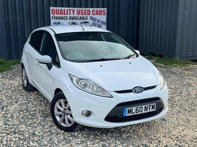 Used Ford Fiesta Zetec 2010 White Hatchback