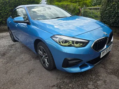 Usado BMW 218 Sport Line 2021 Azul Coupe
