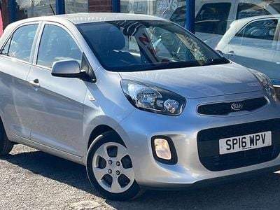 Used Kia Picanto 65 HP (47 kW) 2016 Silver Hatchback